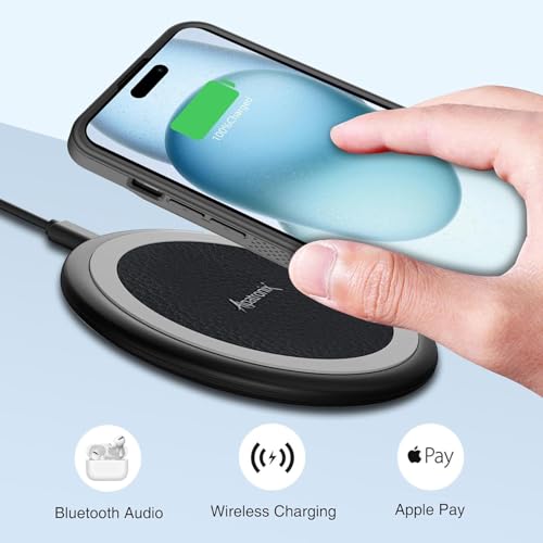 Alpatronix Battery Case for iPhone 17 Pro Max, Portable Strong Slim Protective Extended Charger Cover, 15W Fast Charging, High Capacity with Wireless Charging Case. Black - size: Apple iPhone 17 Pro Max