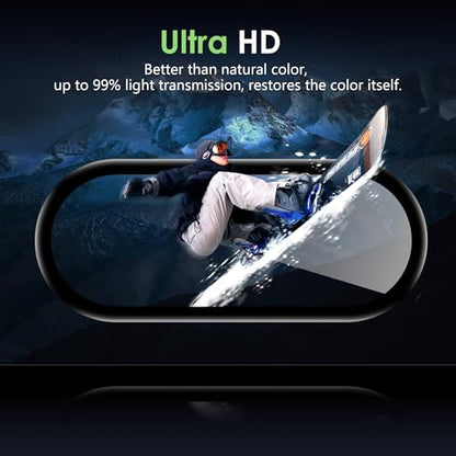 Compatible for Xiaomi Band 10 screen protector, Anti-Scratch 3D Full Screen Coverage flim, Case Friendly, HD Ultra, 3 PACK - size: Xiaomi Band 10