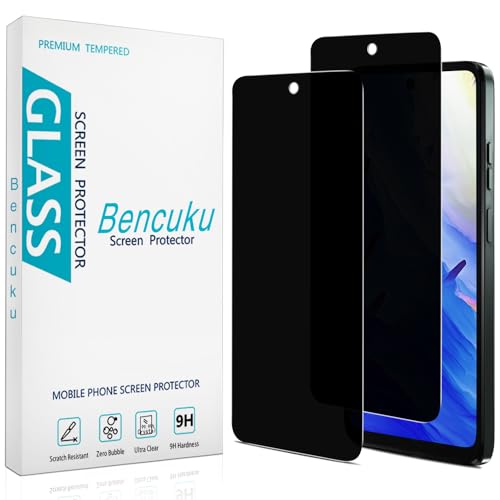 2 Pack Privacy Screen Protector for Motorola Moto G Play 2024 - color: Blac-Moto G Play 2024