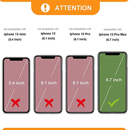 Bocasal Detachable Wallet Case Card Holder for iPhone 13 Pro Max Red | RFID Blocking Kickstand Card Slots Holder PU Leather Magnetic Shockproof Wrist Strap Removable Flip Protective Cover 6.7 inch - color: Red