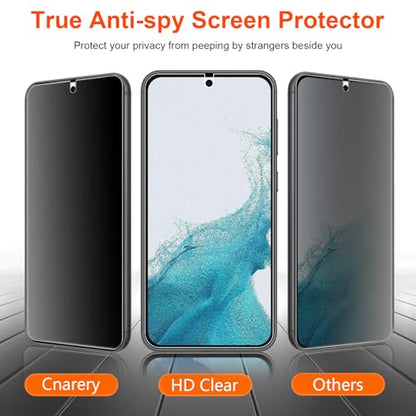 2 Pack for Samsung Galaxy S22 Plus Matte Privacy Screen Protector 6.6 Inch, Anti-Glare, Anti-Scratch, Support fingerprint Unlock [Self-Healing] [Not Glass] - size: Samsung Galaxy S22 Plus 6.6 Inch