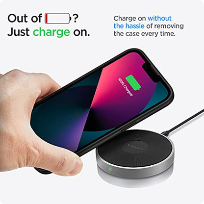 Spigen for iPhone 13 Mini Case, Ultra Hybrid [No Magnet Ring][Anti-Yellowing] - Matte Black - color: Matte Black, size: iPhone 13 Mini