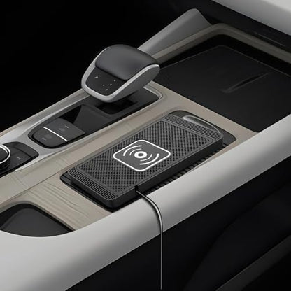 Wireless Charging Pad for Chevrolet Equinox Traverse Trax Fast Charging Dock Non-Slip Silicone Mat Accessories Interior Upgrade