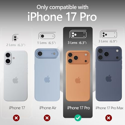 FireNova Magnetic for iPhone 17 Pro Case, 6.3", White - color: White, size: Iphone 17 Pro
