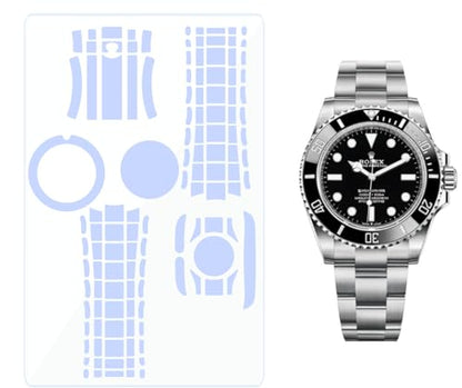 2Pack Protective Film for Rolex Submariner 41mm(No Date) Ref. 124060.