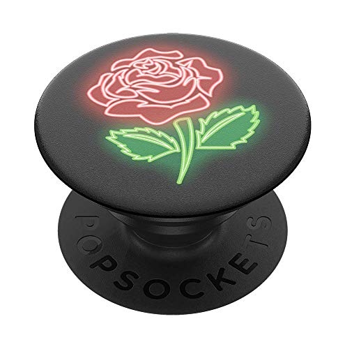 PopSockets Phone Grip with Expanding Kickstand, Adhesive Grip - Neon Rose - color: Neon Rose