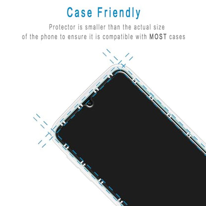 2 Pack Screen Protector for Samsung Galaxy A06 Tempered Glass Film - color: Clear-Galaxy A06