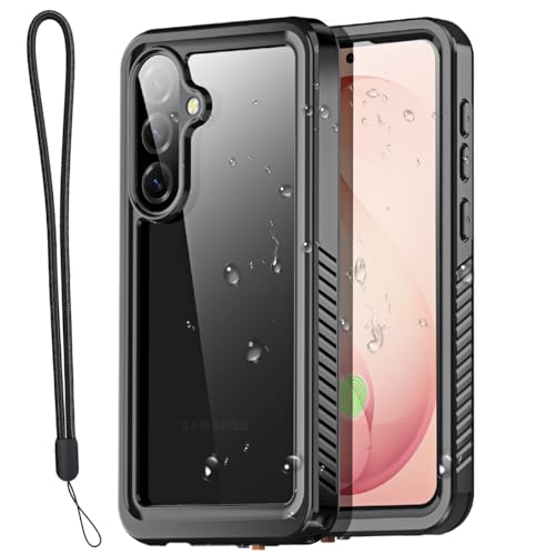 AICase for Samsung Galaxy S26 Plus Case Waterproof, Clear Water Proof Shockproof Snowproof Dustproof Full Body Rugged Transparent Underwater Phone Case for Galaxy S26 Plus Built-in Screen Protector - size: S26 PLUS