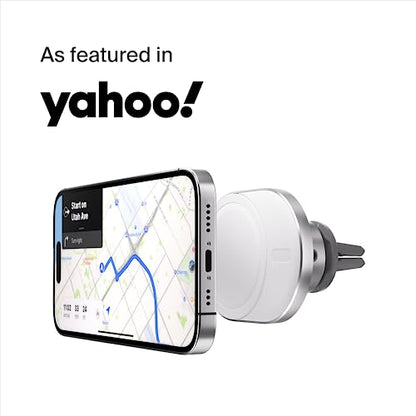 Belkin 15W MagSafe-Compatible Wireless Car Charger, Vent Mount - style: Charging Mount