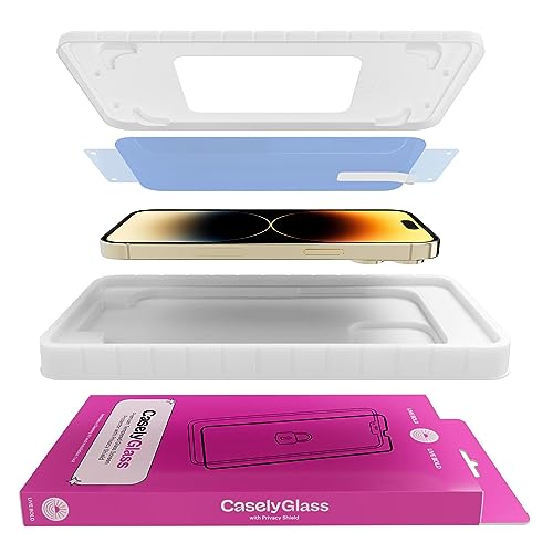 Casely Tempered Glass Screen Protector for iPhone 17, iPhone 17 Pro, iPhone 16 Pro | Premium Scratch Resistant Protection