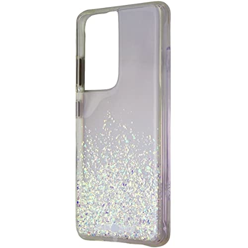Case-Mate Samsung Galaxy S21 Ultra Case - 6.8" Twinkle Ombre Stardust -10ft Drop Protection with Wireless Charging, Luxury Bling Glitter Cover for S21 Ultra 5G, Anti Scratch, Shock Absorbing Materials - color: Twinkle Stardust