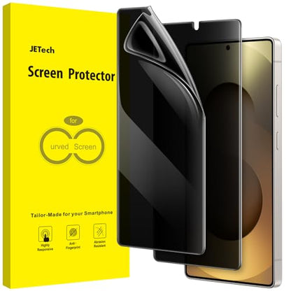 JETech TPU Privacy Screen Protector for Samsung Galaxy S25 Ultra, 2-Pack