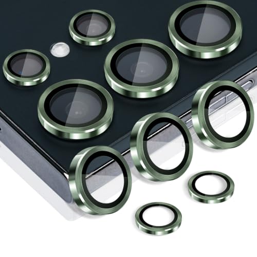 Camera Lens Protector for Samsung Galaxy S23 Ultra, Green - color: Green
