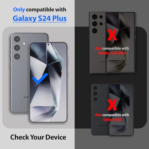 DOME GLASS Whitestone [Authentic full coverage] Tempered glass screen protector for Galaxy S24 Plus with UV lamp [2pack] - size: S24 Plus