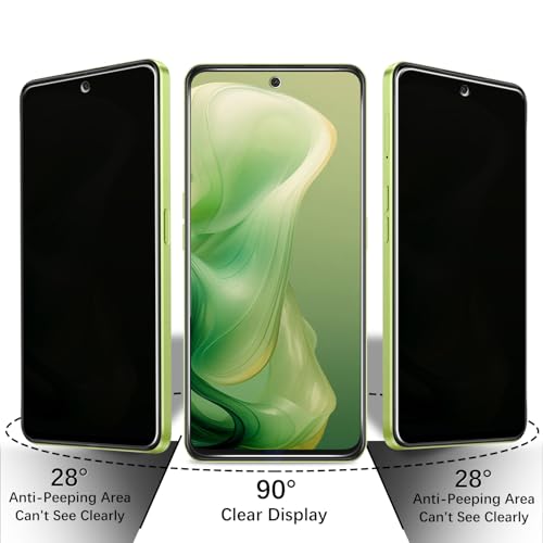 Pokolan [3-Pack Privacy Screen Protector for OnePlus Nord N30 5G, Anti Spy Tempered Glass Film, Anti-Scratch, Bubble Free, Case Friendly
