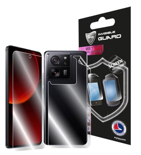 IPG for Xiaomi 13T - 13T Pro FULL BODY Hydrogel Protector Invisible Touch Screen Sensitive Ultra HD Clear Film Anti Scratch Skin Guard - Smooth/Self-Healing/Bubble -Free Screen & Back