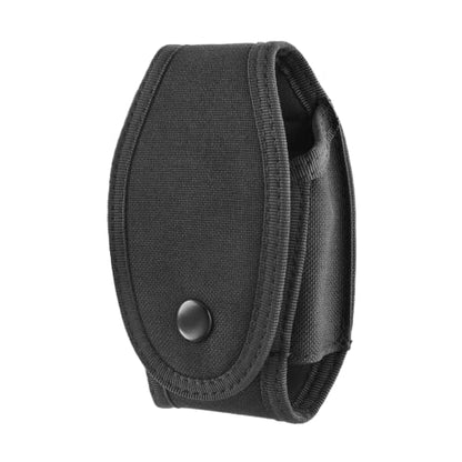TRIWONDER Tactical Cigarette Pouch Molle Small Military Bag Battery Cigarette Case EDC Utility Card Holder Lighter Slot Mini Cigar Waist Pack - color: 02 Black - Button Style