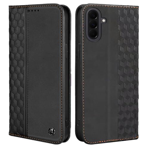 Wallet Case for Samsung Galaxy A27 5G 6.7 inch 2026 - PU Leather Flip Cover with Card Holder Slots, Strong Magnetic Folio Phone Case, Black - color: Black, size: Samsung Galaxy A27 6.7"