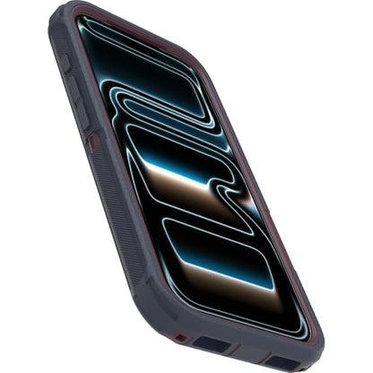 OtterBox iPhone 17 Pro (Only) - Defender Series Case - Indigo Tulip (Blue & Purple) - Snaps on MagSafe - Tough - Rugged & Durable - color: Indigo Tulip (Blue & Purple), style: iPhone 17 Pro