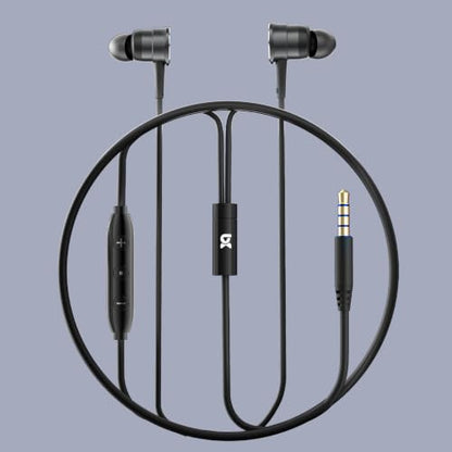 Wired Headphones Deep Bass with Noise-Canceling Mic Earphones In-Ear