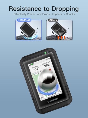 [3 Pack ] Hydrogel Screen Protector for Garmin eTrex Touch TPU [Clear HD] Self-Healing Soft Protective Film