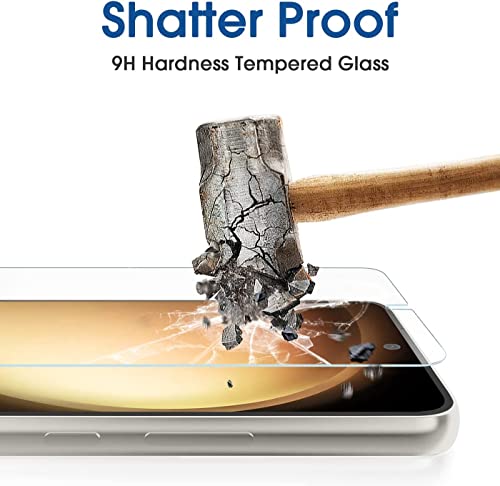 amFilm OneTouch for Samsung Galaxy S23+ Plus Screen Protector TemperedGlass - size: S23P-6.6"