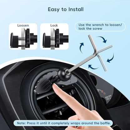 Magnetic Phone Mount for Jeep Wrangler 2018-2023 Gladiator JT 2020-2023 - style: Magnetic Mount