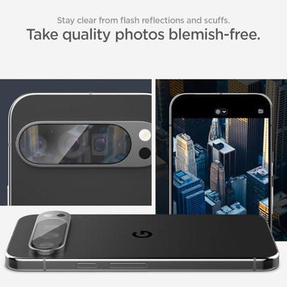 Spigen Glas.tR EZ FIT Optik Camera Lens Protector for Pixel 9 Pro XL - size: Pixel 9 Pro XL