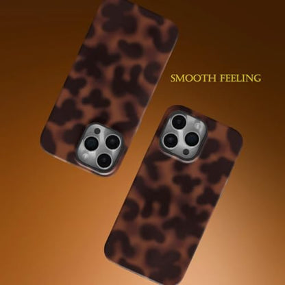 for iPhone 16 Pro Case with Tortoise Leopard Print Trendy Animal Pattern Dual-Layer Shockproof Drop Protection Tough Phone Cover - size: iPhone 16 Pro