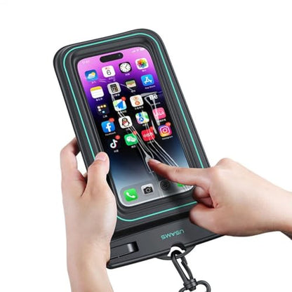 6.7-inch Waterproof Phone Bag, Full Touch Screen Diving Cover, Used for Outdoor Swimming, Snorkeling, and Water Sports