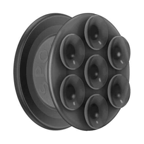 PopSockets Phone Grip for MagSafe, Magnetic Holder- Translucent Black - color: Transluscent Black, style: MagSafe