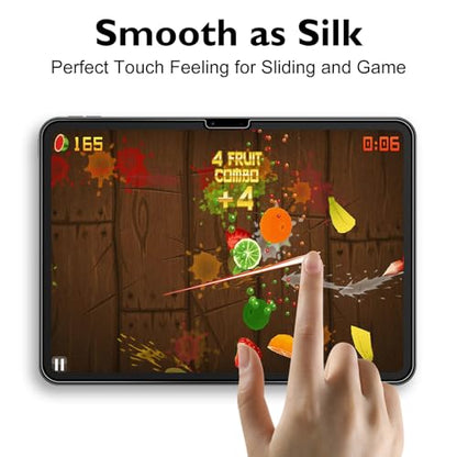 Mothca Matte Glass Screen Protector for iPad Air 11-inch M4 (2026) / M3 (2025) / M2 (2024) with Easy Installation Frame, Anti-Glare & Anti-Fingerprint Tempered Glass, Case Friendly, Smooth as Silk - size: iPad Air M4/M3/M2 11"