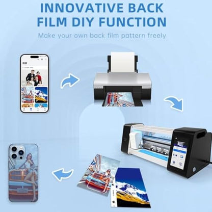 Intelligent Film Cutting Machine for Hydrogel TPU Screen Protectors for Front of The Cellphone,Mobile Phone Protector
