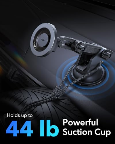 ESR for MagSafe Car Mount, Car Phone Holder for iPhone 18 Pro Max/Duo/17-12