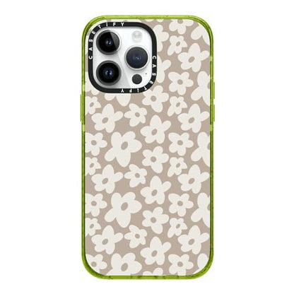 CASETiFY for iPhone 14 Pro Max Case - Impact | Slim Fit | 8.2 ft. 4x Military Grade Drop Protection | Natural Flower | Kiwi - color: Natural Flower