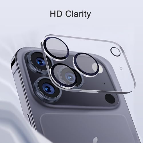 Ailun 3 Pack Camera Lens Protector for iPhone 17 Pro Max, Tempered Glass