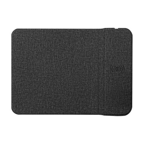 Charging Mice Pads for Desk Fast Charging Pad - color: Black
