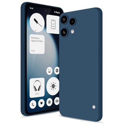 Silicone Case for Nothing Phone 3A Lite, Blue - color: Blue, size: Nothing Phone 3A Lite