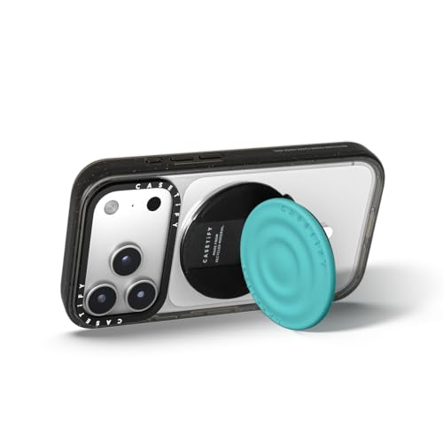 CASETiFY Snappy Ripple Grip Stand Compatible with Magsafe - Mint Blue