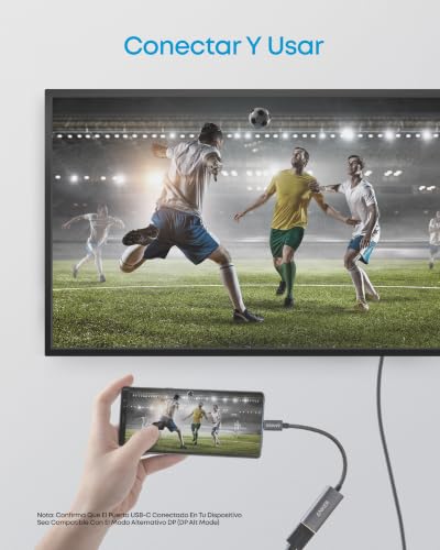 Anker USB C to HDMI Adapter (4K@60Hz), USB Type C to HDMI Cable Adapter