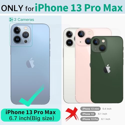 Beeasy for iPhone 13 Pro Max Waterproof Case with Magsafe, IP68 Underwater Military Grade, Phone Case with Shockproof, Dustproof, Rugged 360 Full Body Protection Cover with Built-in Screen Protector - size: iPhone 13 Pro Max (6.7")