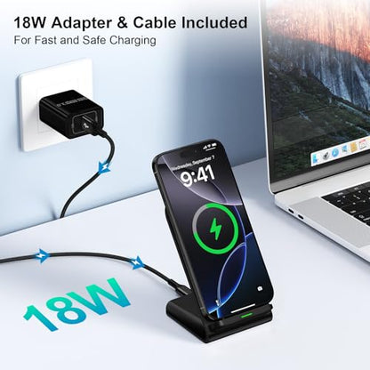 Wireless Charger Stand Samsung Fast Charging Station for Samsung S26 Ultra