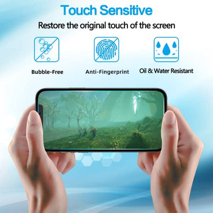 2 Pack Privacy Screen iPhone 12 Pro Max Tempered Glass Privacy Screen Protector for iPhone 12 Pro Max, Anti-Spy, Shatterproof, Full Edge Coverage, Bubble Free, Touch Sensitive, Easy Installation - size: iPhone 12 Pro Max -6.7Inch