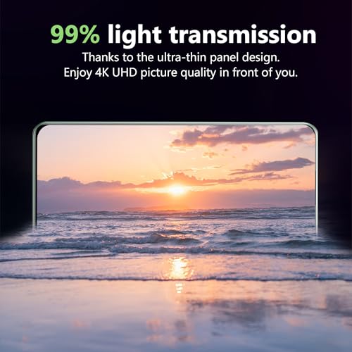 for Xiaomi Poco X7 Pro 5G Screen Protector with Camera Lens Protector, 9H Hardness Anti-Scratch Tempered Glass flim, Case Friendly, Anti-Fingerprint,Anti-Scratch (2+2 PACK) - color: Poco X7 Pro