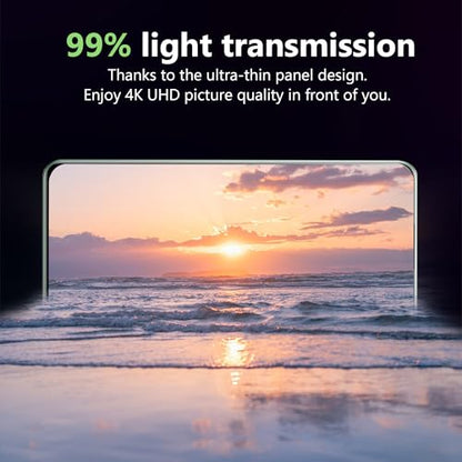 for Xiaomi Poco X7 Pro 5G Screen Protector with Camera Lens Protector, 9H Hardness Anti-Scratch Tempered Glass flim, Case Friendly, Anti-Fingerprint,Anti-Scratch (2+2 PACK) - color: Poco X7 Pro
