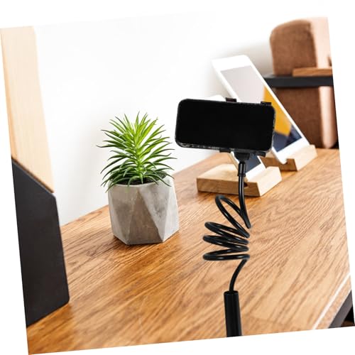 Overhead Bed Phone Stand 360° Adjustable Plastic Clip Mount