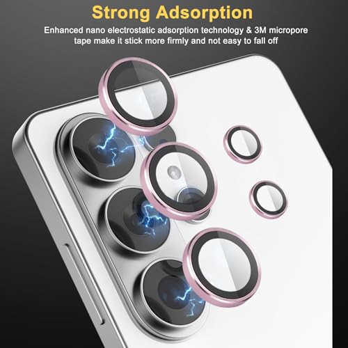 Camera Lens Protector for Samsung Galaxy S26 Ultra, Pink - color: Pink