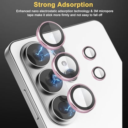 Camera Lens Protector for Samsung Galaxy S26 Ultra, Pink - color: Pink