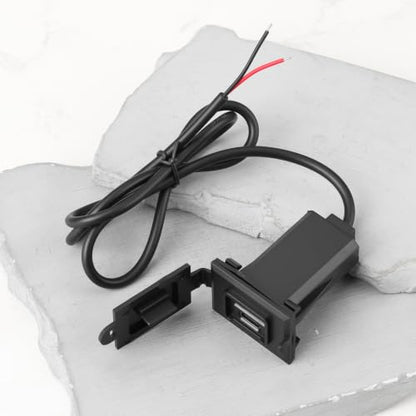 1 Pack Car USB Type-C Dual Port 36W Fast Charging QC3.0 PD 30W 12/24V for Vehicles