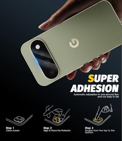 Orzero (5 Pack Camera Lens Protector Compatible for Google Pixel 11 Pro, Protector de Cámera Tempered Glass 9H Precise Camera Cutouts Anti-Scratch Does Not Affect Night Shots and Flash - size: Google Pixel 11 Pro